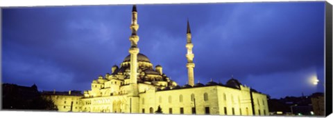 Framed Minarets,Yeni Mosque, Istanbul, Turkey Print