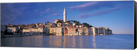 Framed City on the waterfront, Rovinj, Croatia Print