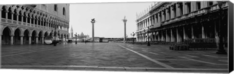 Framed Buildings In A City, Venice, Italy Print