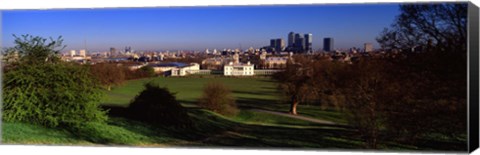 Framed Greenwich Park, Greenwich, London, England, United Kingdom Print