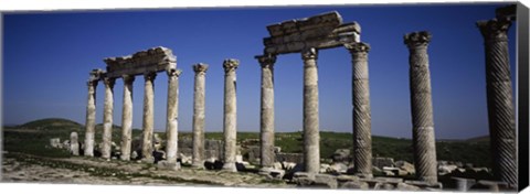 Framed Cardo Maximus Ruins, Apamea, Syria Print