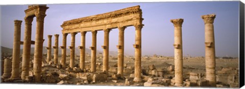 Framed Ruins in Palmyra, Syria Print