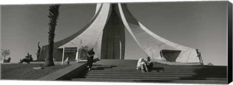 Framed Low angle view of a monument, Martyrs&#39; Monument, Algiers, Algeria Print