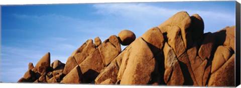 Framed Close-up of rocks, Mojave Desert, Joshua Tree National Monument, California, USA Print