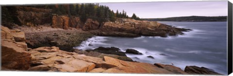 Framed Monument Cove, Mount Desert Island, Acadia National Park, Maine Print