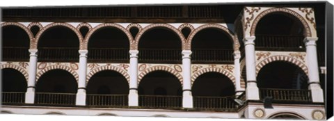 Framed Low angle view of a monastery, Rila Monastery, Bulgaria Print