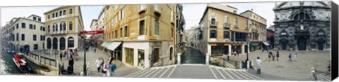 Framed Buildings in a city, Venice, Veneto, Italy Print