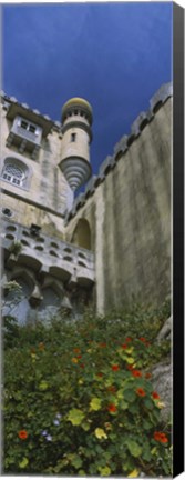 Framed Low angle view of a palace, Palacio De Pina, Sintra, Estremadura, Portugal Print