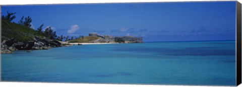 Framed Fortress at the waterfront, Fort St. Catherine, St. George, Bermuda Print