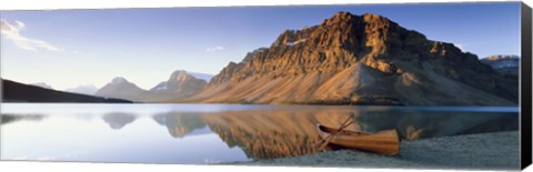 Framed Bow Lake, Banff National Park, Alberta, Canada Print