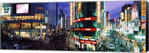 Framed Shinjuku Ward, Tokyo Prefecture, Kanto Region, Japan Print