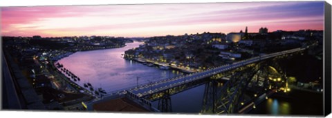 Framed Duoro River, Porto, Portugal Print