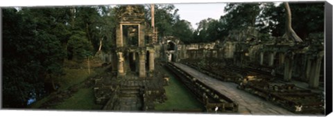 Framed Preah Khan, Angkor, Cambodia Print