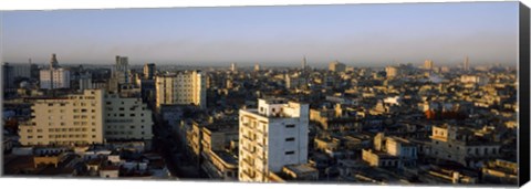 Framed Slyline View of Old Havana, Havana, Cuba Print