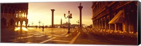 Framed Saint Mark Square, Venice, Italy Print