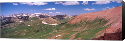 Framed Mountain range, Crested Butte, Gunnison County, Colorado Print