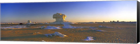 Framed White Desert, Farafra Oasis, Egypt Print