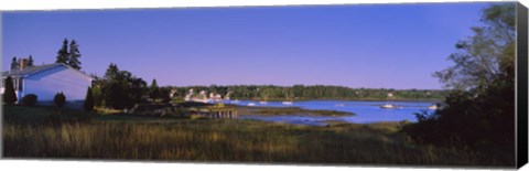 Framed Buildings in a national park, Acadia National Park, Mount Desert Island, Hancock County, Maine, USA Print