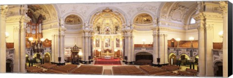 Framed Interiors of a cathedral, Berlin Cathedral, Berlin, Germany Print