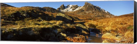 Framed Rock formations, Beinn Arthur, Arrochar, Argyll And Bute, Scotland Print