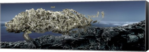 Framed Money tree Print