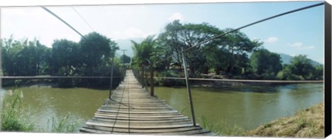 Framed River in Chiang Mai Province, Thailand Print