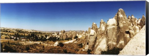 Framed Cappadocia landscape, Central Anatolia Region, Turkey Print