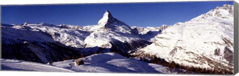 Framed Matterhorn, Zermatt, Switzerland (horizontal) Print