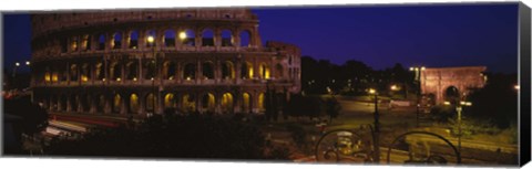 Framed Italy, Rome, Colosseum Print