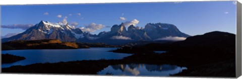 Framed Torres Del Paine, Patagonia, Chile Print