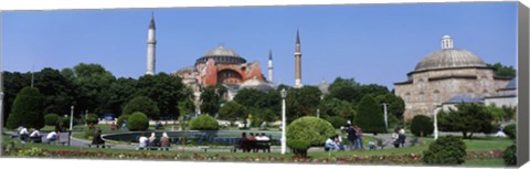 Framed Hagia Sophia, Istanbul, Turkey Print