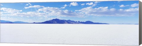 Framed Bonneville Salt Flats, Utah, USA Print