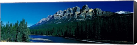 Framed Castle Mountain, Banff National Park, Alberta, Canada Print