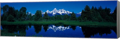 Framed Snake River &amp; Teton Range, Grand Teton National Park Print