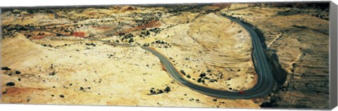 Framed Hwy 12 near Escalante UT USA Print