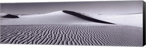 Framed Dunes in Black and White, New Mexico Print