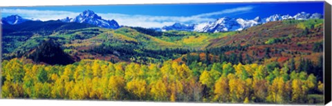 Framed San Juan Mountains, Colorado, USA Print