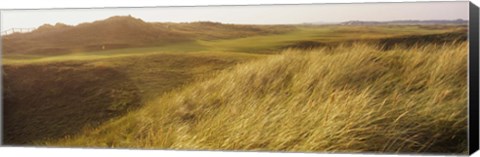 Framed Panoramic view of a landscape, Scotland Print