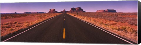 Framed Road Monument Valley  AZ USA Print