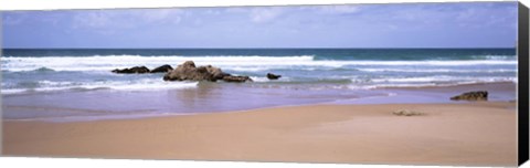 Framed Waves in the sea, Algarve, Sagres, Portugal Print