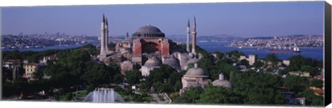 Framed Turkey, Istanbul, Hagia Sophia Print