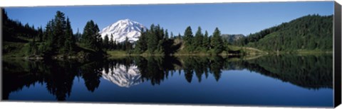 Framed Eunice Lake Mt Rainier National Park WA USA Print