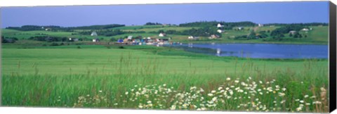 Framed French River, Prince Edward Island, Canada Print