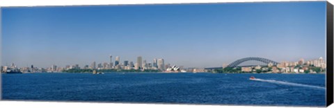 Framed Sydney Skyline, Australia Print