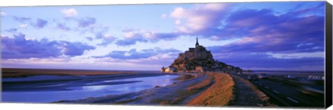 Framed Mont St Michel France Print