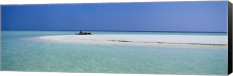 Framed Indian Ocean Maldives Print