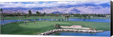 Framed Golf Course, Palm Springs, California, USA Print