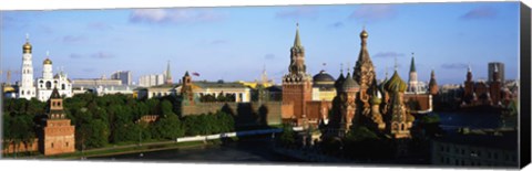 Framed Russia, Moscow, Red Square Print