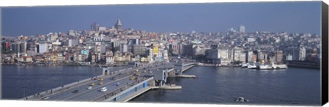 Framed Turkey, Istanbul, skyline Print