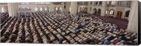 Framed Turkey, Edirne, Friday Noon Prayer at Selimiye Mosque Print